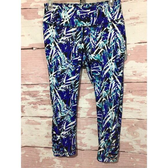 NWT EXERTEK Athletics Pant Cut Out Leg Accents Size Petite Medium NEW - Picture 13 of 14